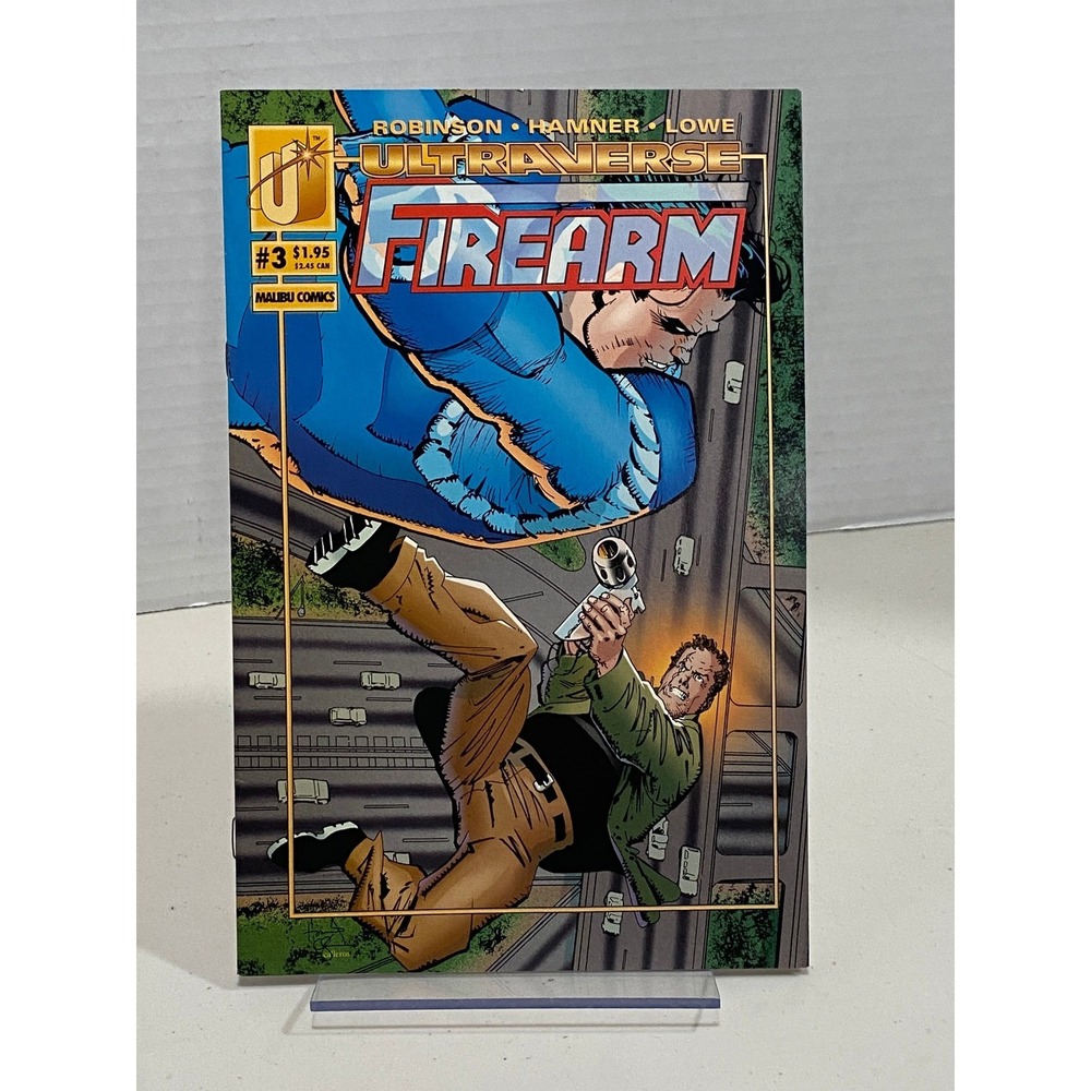 Malibu Comics Firearm #3 Ultraverse Alec Swan Modern Age 1993 Excellent